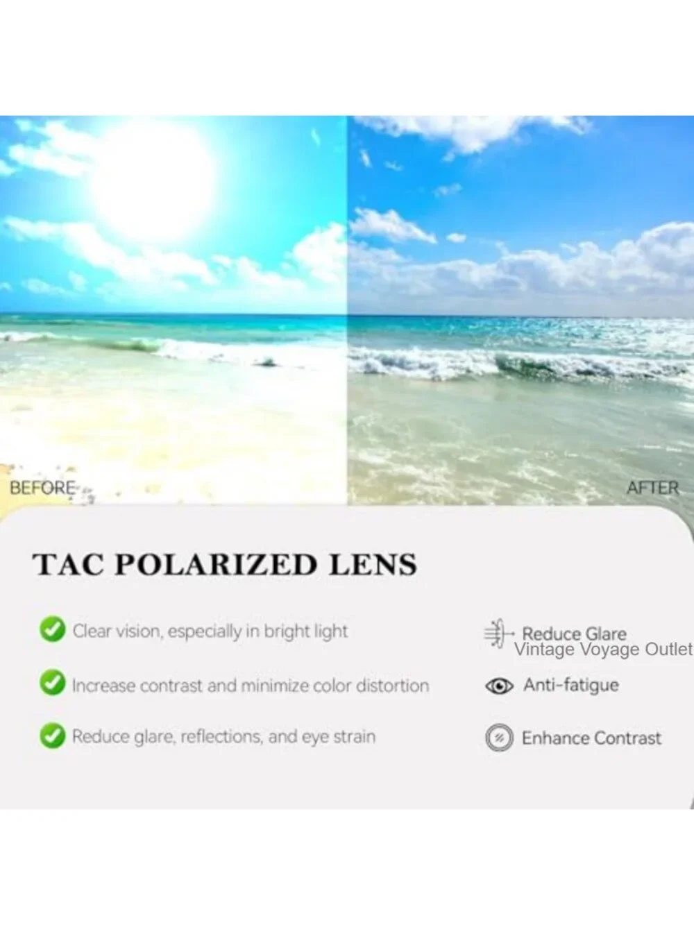 Fit Over Glasses Polarized Sunglasses UV400 Protection Oversized Women